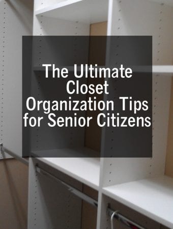 closet organization senior citizens