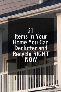21 items in your home you can declutter and recycle right now