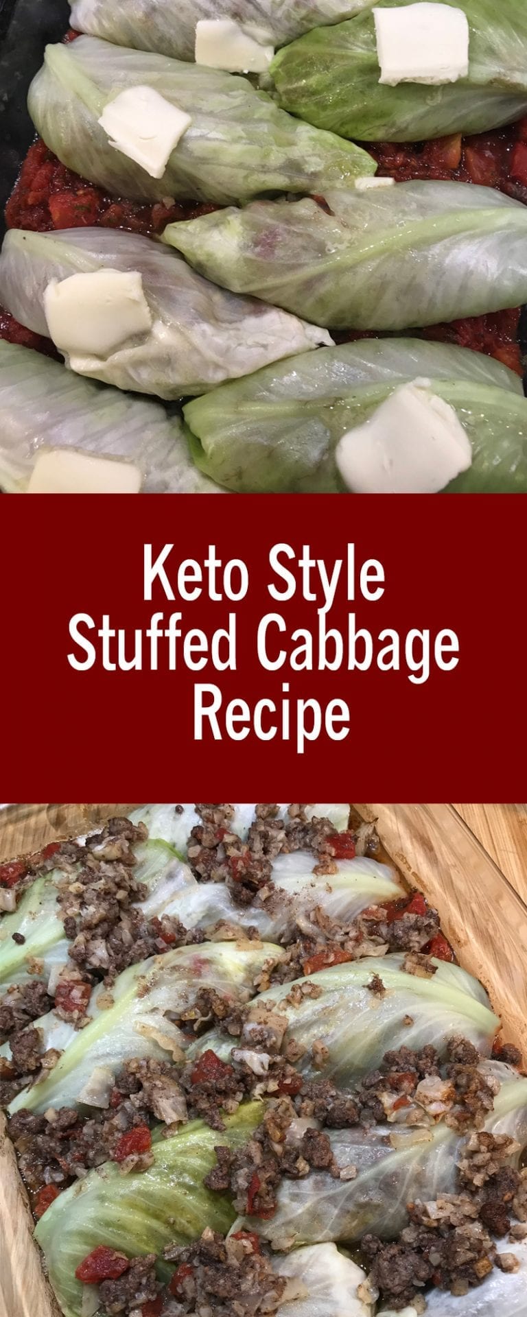 Keto Style Stuffed Cabbage Recipe - Sabrinas Organizing