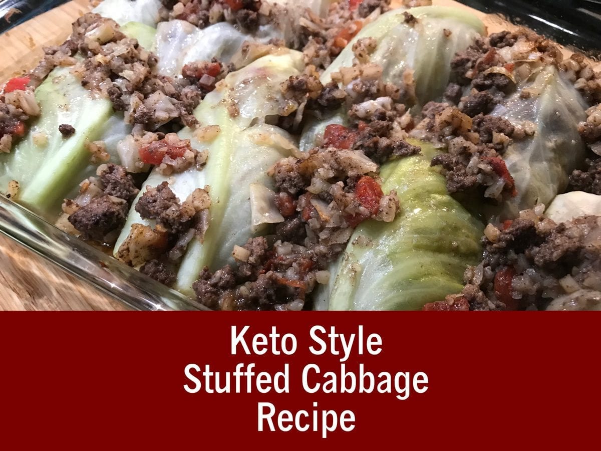 Keto Style Stuffed Cabbage Recipe