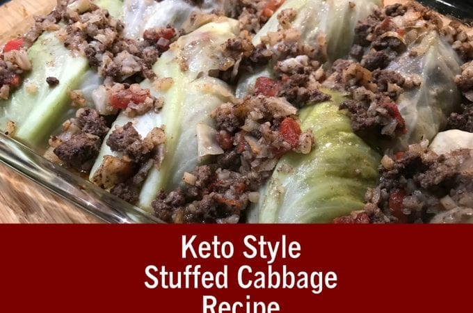 Keto Style Stuffed Cabbage Recipe