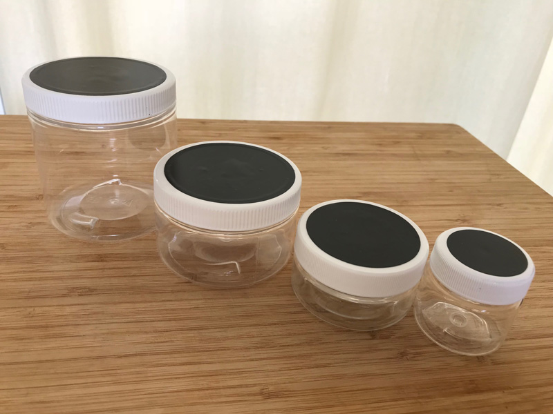 large to small meal containers