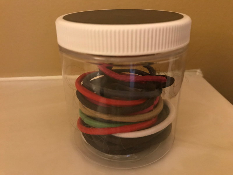 rubberbands container