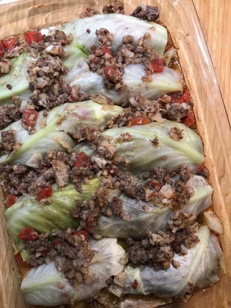Keto Style Stuffed Cabbage Recipe