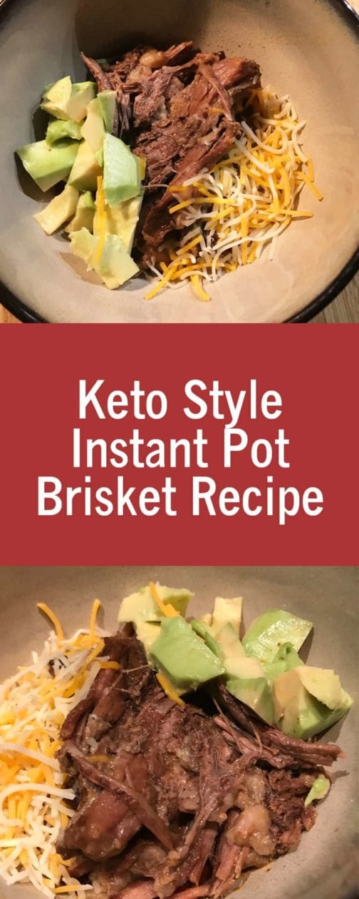 Keto Style Instant Pot Brisket Recipe long image