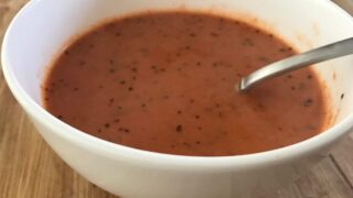 Keto Style Easy Tomato Soup Recipe