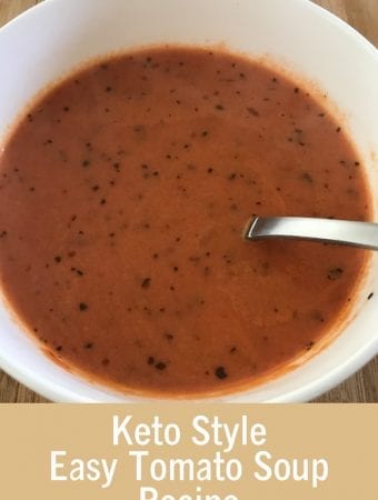 Keto Style Easy Tomato Soup Recipe