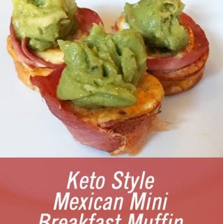 Keto Style Mexican Mini Breakfast Muffins Recipe