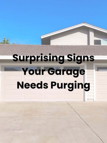 Surprising Signs Your Garage Needs Purging - square image