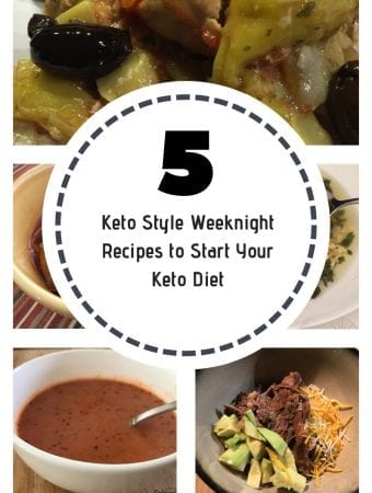 Five Keto Style Weeknight Recipes to Start Your Keto Diet