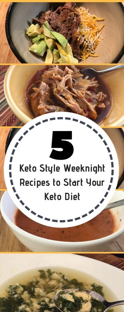 Five Keto Style Weeknight Recipes to Start Your Keto Diet