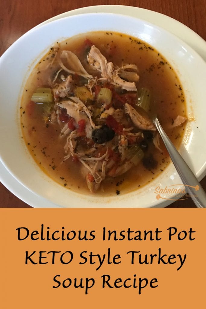 Keto turkey soup 2025 instant pot