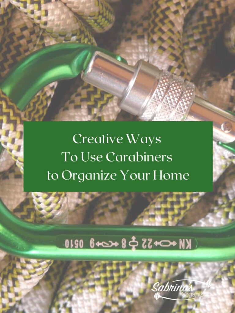 17 Creative Ways To Use Carabiners to Organize Your Home