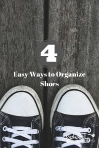 4 Easy Ways to Organize Shoes