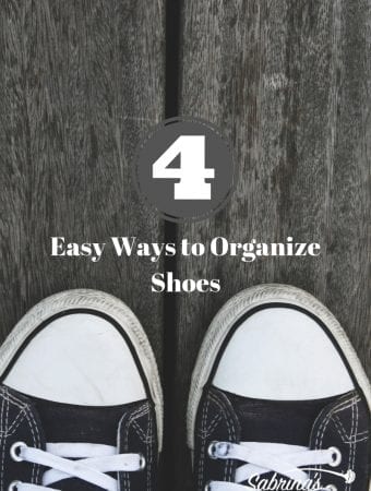 4 Easy Ways to Organize Shoes