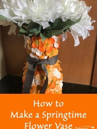How to Make a Springtime Flower Vase