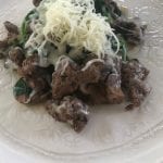 Keto Style Ground Beef and Mushroom One Skillet Recipe