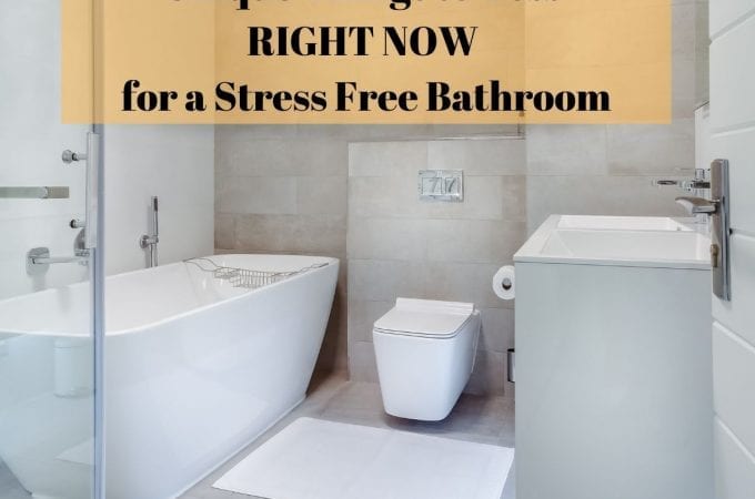 15 Unique Things to Toss right now for a Stress Free Bathroom