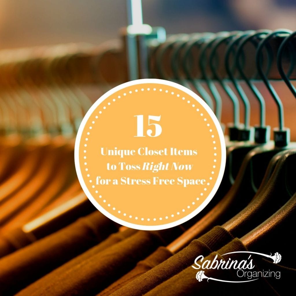 15 Unique Closet Items to Toss Right Now for a Stress Free Space