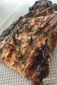 Rosemary and Thyme Grilled Turkey Breast Keto Style Recipe