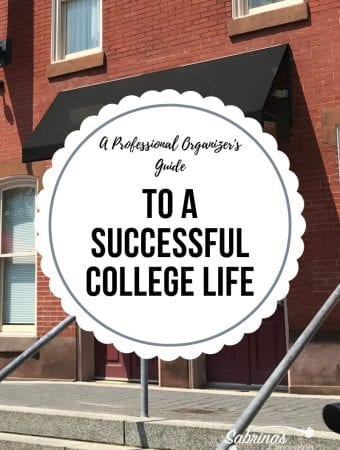 A Professional Organizer's Guide to a Successful College Life