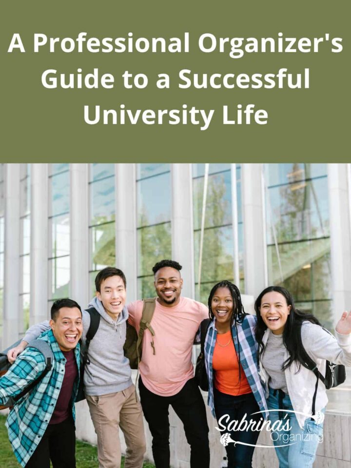 A Professional Organizer's Guide to a Successful university Life