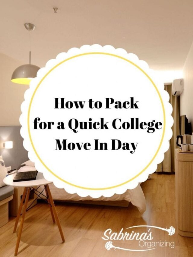Parent and Student Tips for Moving into the Freshmen Dorms Quickly