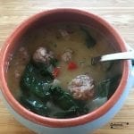 KETO Garlic Sausage Soup Recipe