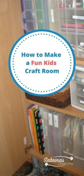 How to Make a Fun Kids Craft Room
