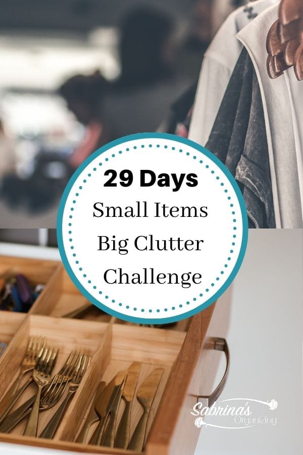 29 Days Small Items Big Clutter Challenge