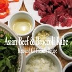 Asian Beef and Broccoli Rabe