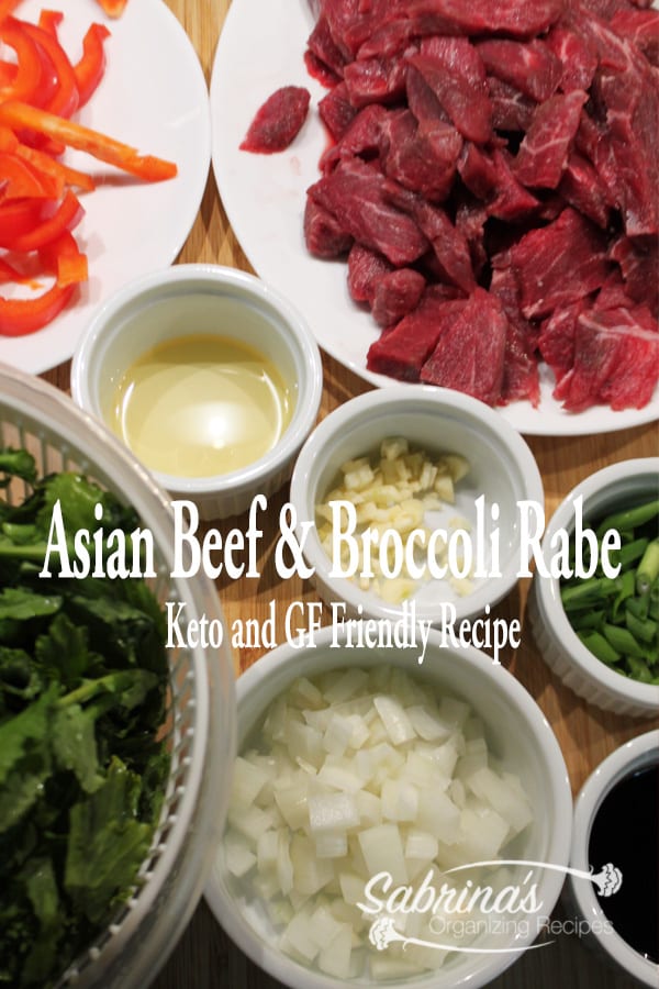 Asian Beef and Broccoli Rabe