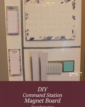 How to Make a DIY Command Station Magnet Board