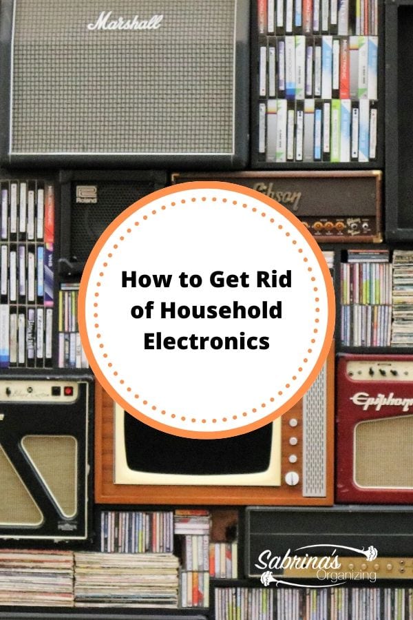 How to Get Rid of Unused Household Electronics