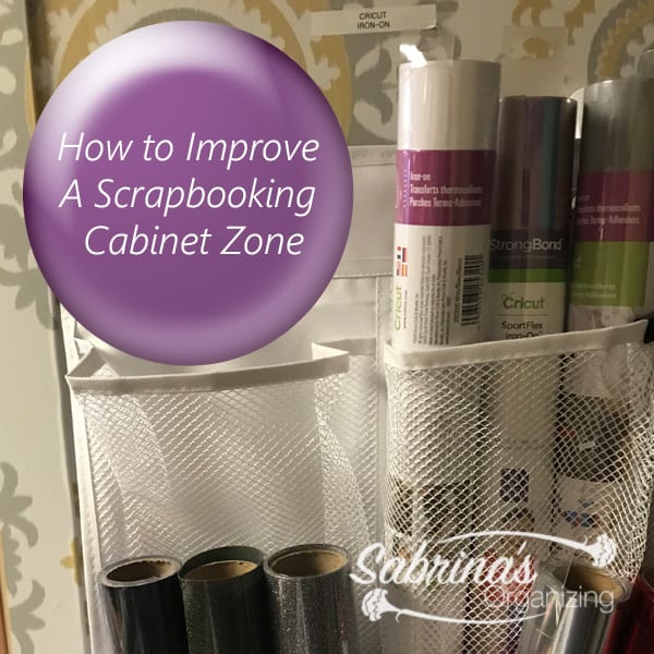 How to Improve A Scrapbooking Cabinet Zone