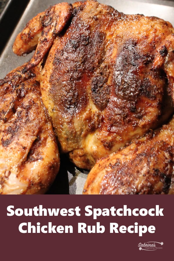 Southwest Spatchcock Chicken Rub Recipe