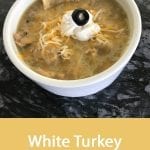 White turkey chili recipe