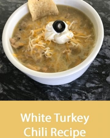 White turkey chili recipe