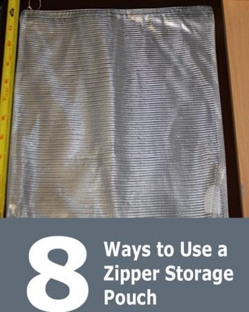 8 Ways to Use a Zipper Storage Pouch