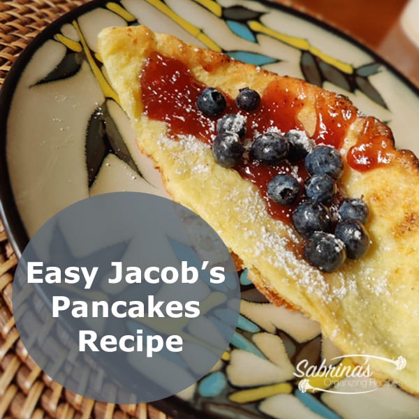 Easy jacobs pancakes recipes