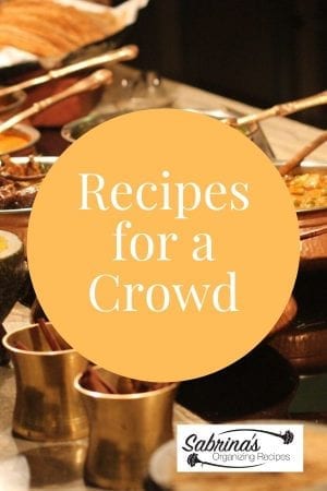 Recipes for a Crowd