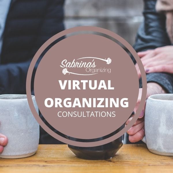 Sabrina's Organizing Virtual Organizing Consultations