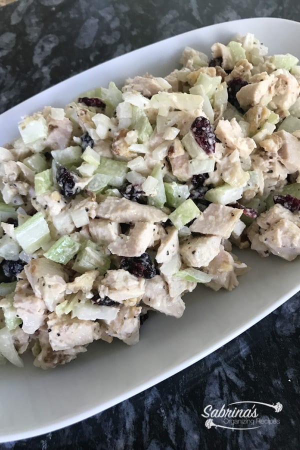 Chicken with Walnuts and Cranberry recipe