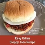 Easy Italian Sloppy Joes Recipe