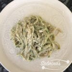 Mint Parsley Walnut Pesto with Spaghetti Recipe