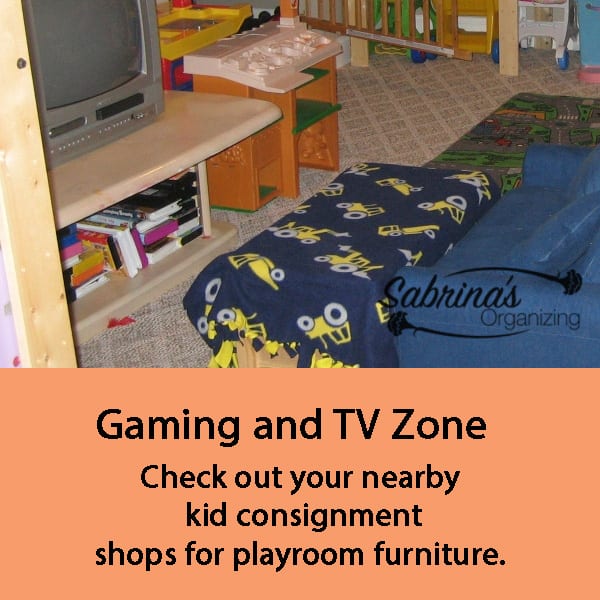 Gaming and TV area