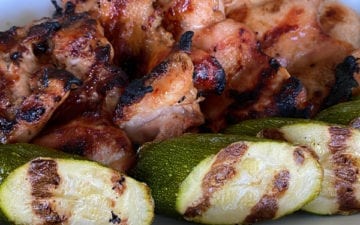 Grilled Asian Chicken Thighs Recipe