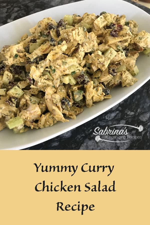 Yummy Curry Chicken Salad Recipe - featured image