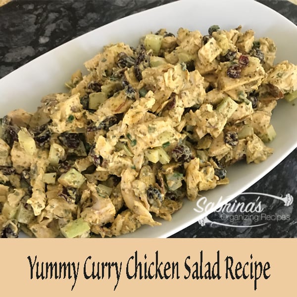 Yummy Curry Chicken Salad Recipe