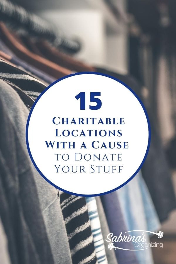 15 Charitable Locations With a Cause to Donate Your Stuff
